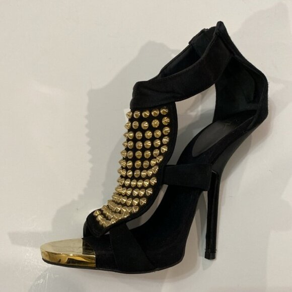 Giuseppe Zanotti Studded Heels Bootie Size 36 - Picture 4 of 16